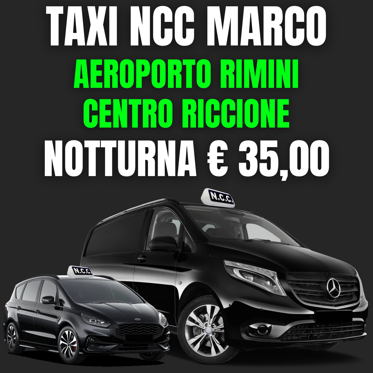 AEROPORTO RIMINI - CENTRO RICCIONE (NOTTURNA)