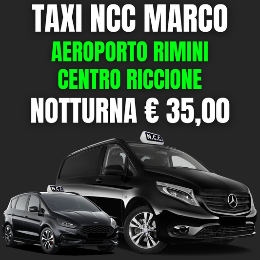 AEROPORTO RIMINI - CENTRO RICCIONE (NOTTURNA)